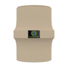 Filtre anti-odeurs pour fosse septique, toutes eaux, poste de relevage, cartouche au charbon actif coloris sable