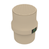 Filtre anti-odeurs pour fosse septique, toutes eaux, poste de relevage, cartouche au charbon actif coloris sable vue de dessus