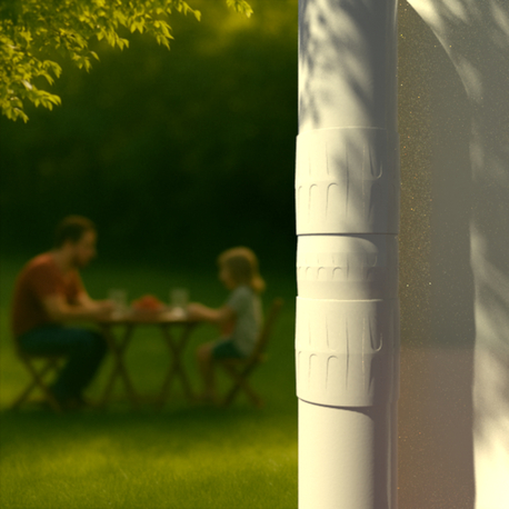 EPUR-100 FILTRE ANTI-ODEURS AU CHARBON ACTIF POUR FOSSE SEPTIQUE , TOUTES EAUX , Ø 100 MM