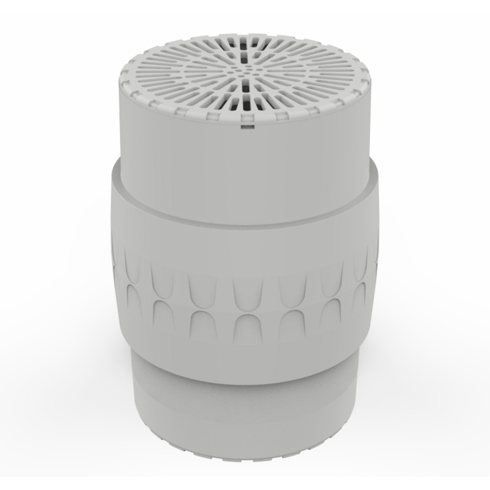 EPUR-100-110 FILTRE ANTI-ODEURS AU CHARBON ACTIF POUR FOSSE SEPTIQUE , TOUTES EAUX , Ø 100 MM