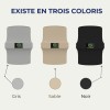 FILTRE ANTI-ODEURS AU CHARBON ACTIF POUR FOSSE SEPTIQUE , TOUTES EAUX , Ø 100 MM , COLORIS GRIS