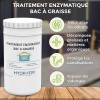 Points forts du TRAITEMENT BAC À GRAISSE , ASSAINISSEMENT : POUDRE AUX ENZYMES 1 KG