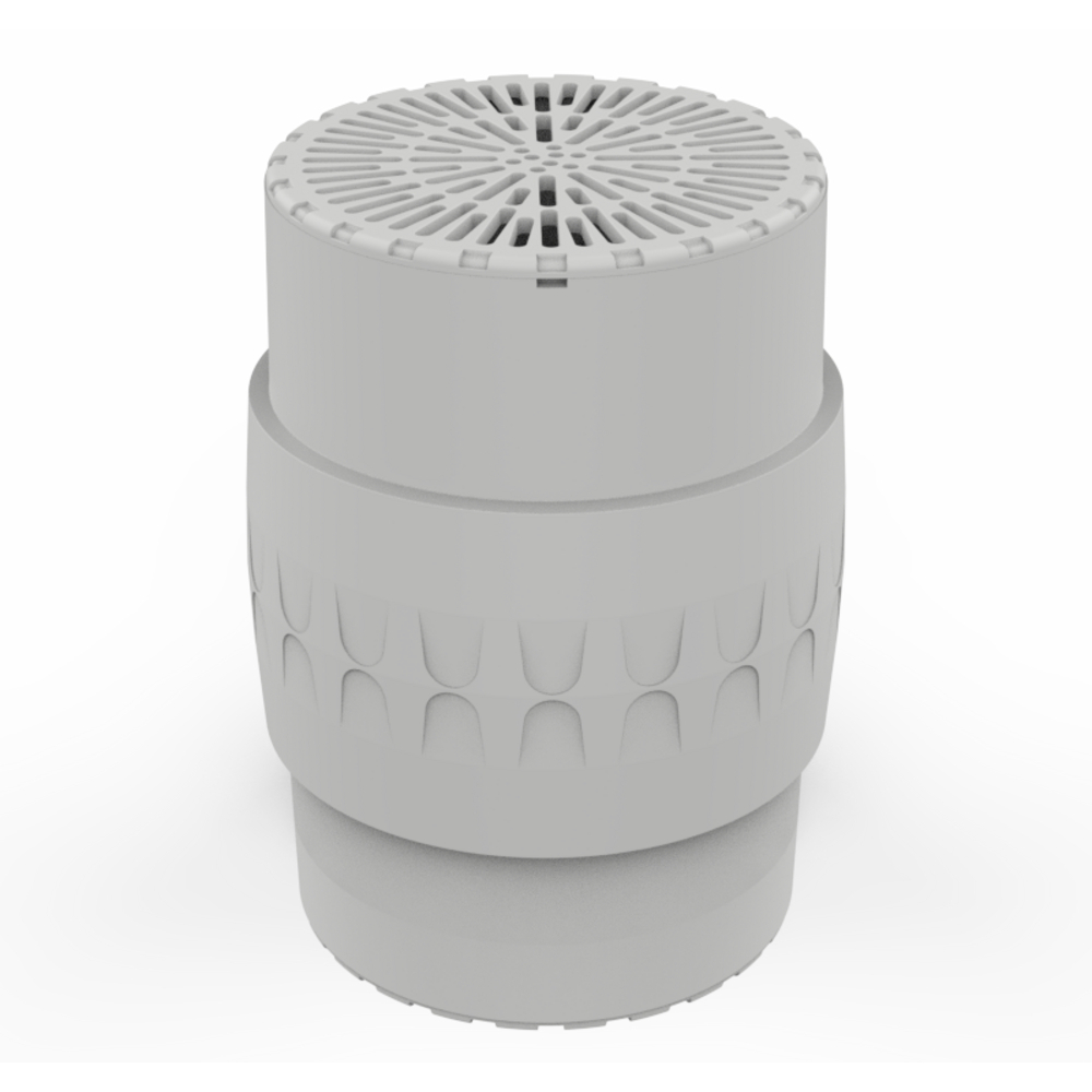 EPUR-100-110 FILTRE ANTI-ODEURS AU CHARBON ACTIF POUR FOSSE SEPTIQUE , TOUTES EAUX , Ø 100 MM