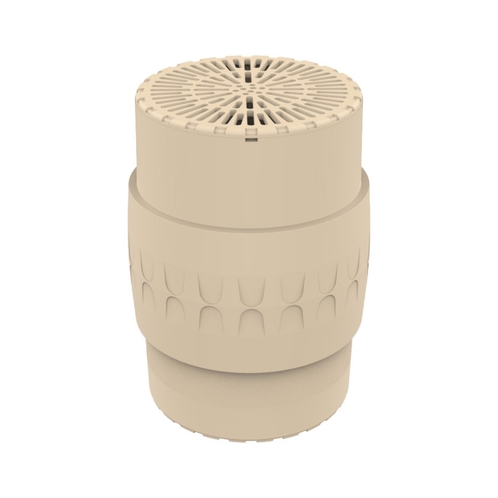 EPUR-100-110 FILTRE ANTI-ODEURS AU CHARBON ACTIF POUR FOSSE SEPTIQUE , TOUTES EAUX , Ø 100 MM