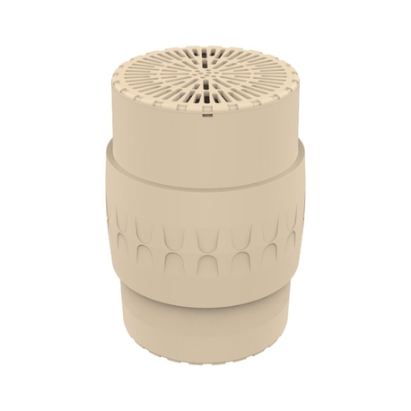 EPUR-100-110 FILTRE ANTI-ODEURS AU CHARBON ACTIF POUR FOSSE SEPTIQUE , TOUTES EAUX , Ø 100 MM