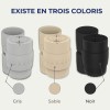 EPUR-100 FILTRE ANTI-ODEURS AU CHARBON ACTIF POUR FOSSE SEPTIQUE , TOUTES EAUX , Ø 100 MM